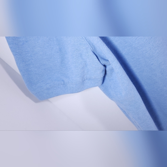 Nautica Classic Fit Women's Golf / Polo Shirt Size Large Baby Blue - Picture 5 of 10